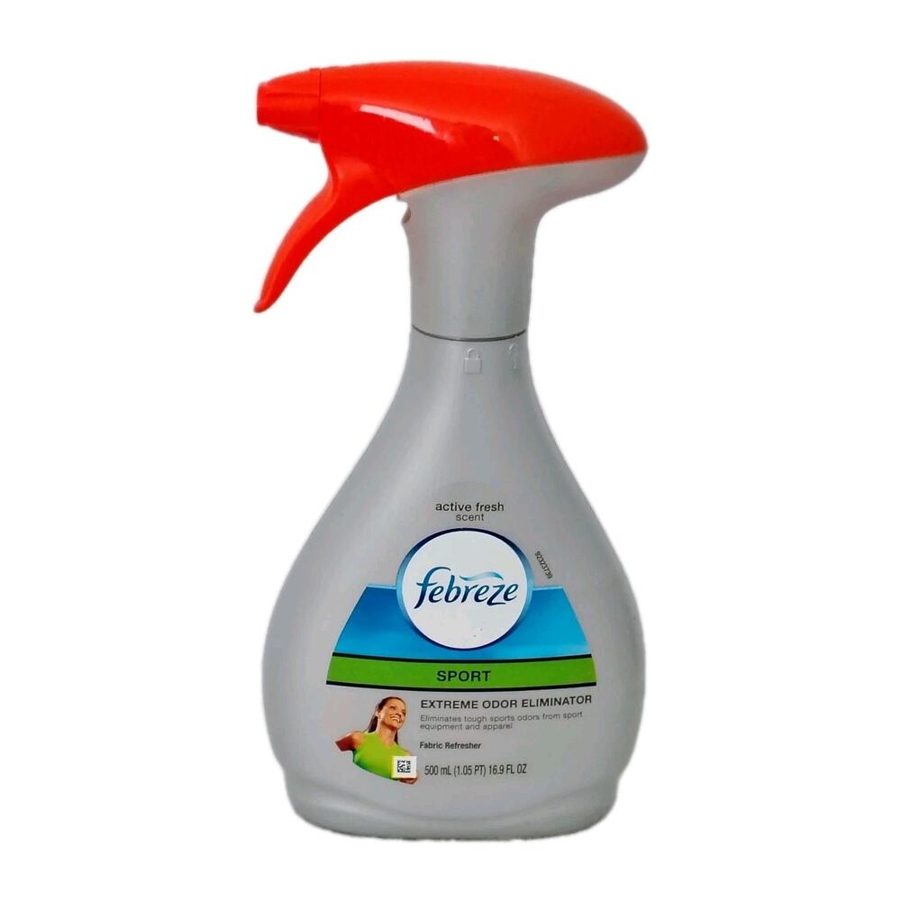 Febreze Sport Active Fresh Scent Fabric Refresher Spray Extreme Odor Eliminator